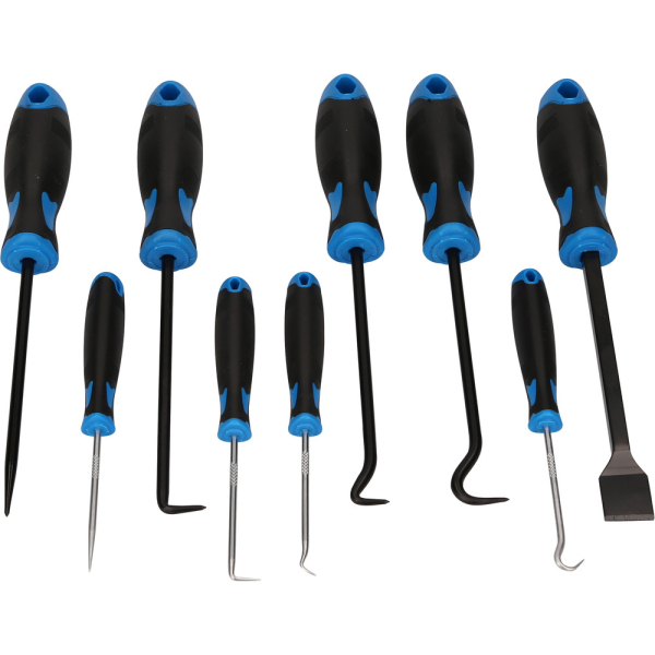 Jeu de crochets et grattoir, 9 pcs BT542010 Brilliant Tools