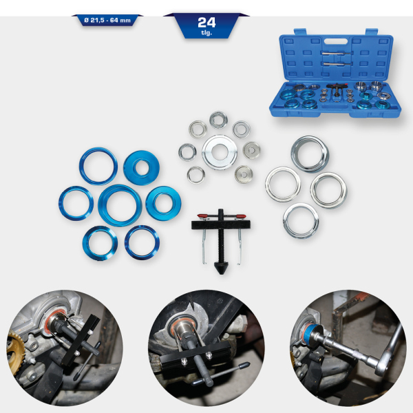 Jeu de bagues de montage et démaontage de joints spi, 24 pcs BT542030 Brilliant Tools