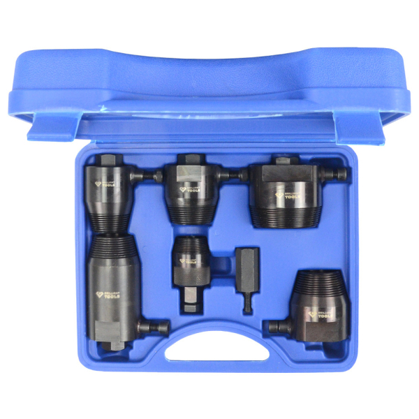 Coffret d'extracteurs de bagues d'étanchéité de vilebrequin/arbre à cames pour VAG, 7 pcs BT542070 Brilliant Tools
