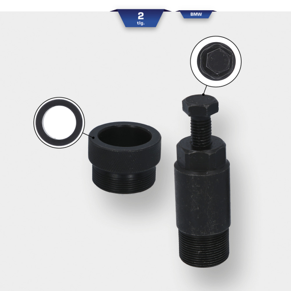 Outil de montage pour poulie de pompe à injection pour BMW, 2 pcs BT551008 Brilliant Tools