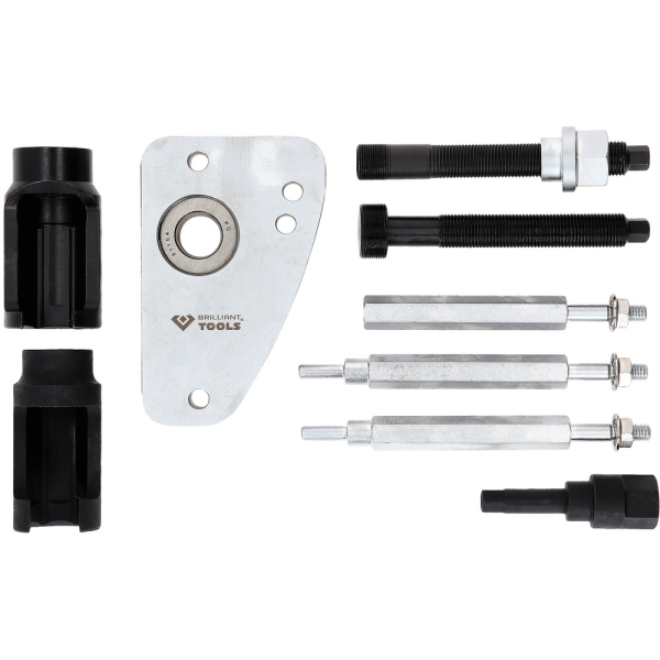Jeu d’extracteurs d’injecteurs HDI, 9 pcs BT551180 Brilliant Tools