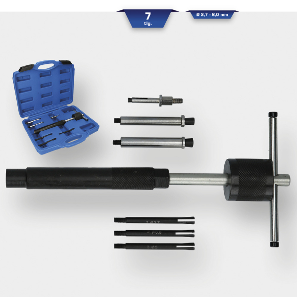 Jeu d’extracteurs pour bougies de préchauffage, 7 pcs BT561010 Brilliant Tools