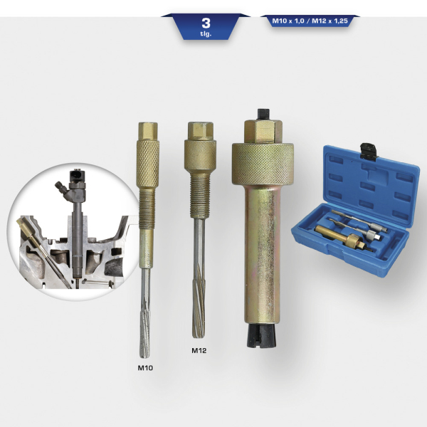 Jeu d'extracteurs pour bougies de préchauffage, 3 pcs BT561020 Brilliant Tools