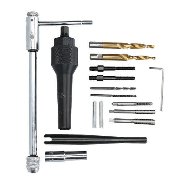 Kit de réparation de filetage pour bougies de préchauffage, 16 pcs BT561030 Brilliant Tools