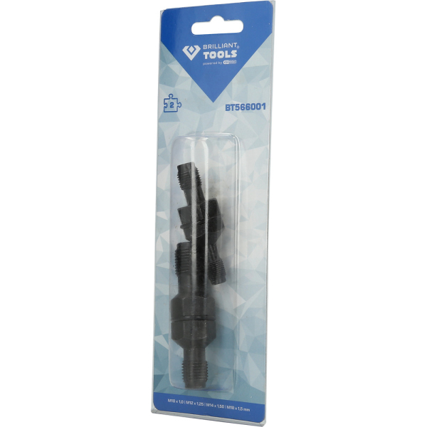 Kit de réparation de filetage de bougie d’allumage, 2 pcs BT566001 Brilliant Tools