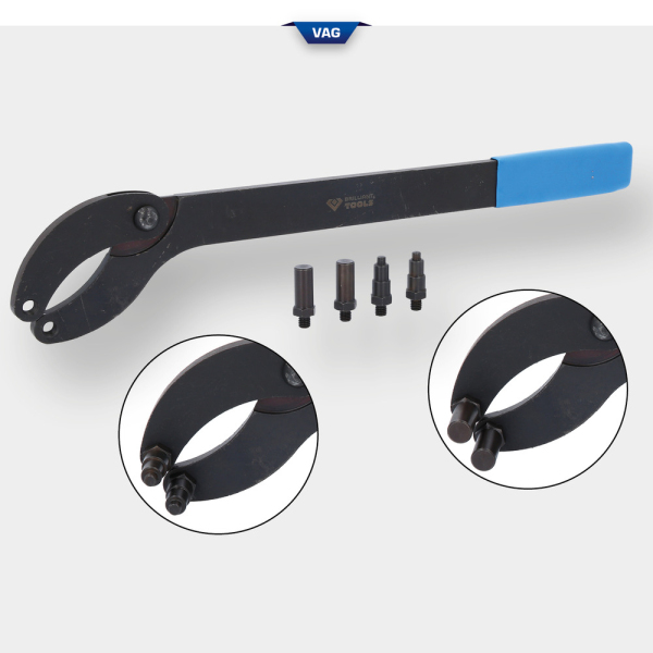 Clé de maintien de poulie pour VAG BT571015 Brilliant Tools