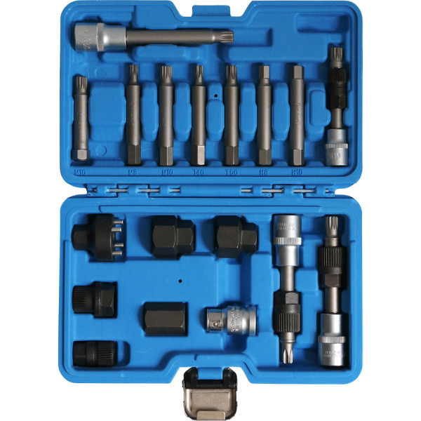 Jeu de de douilles et cliquets pour alternateurs, 18 pcs BT571020 Brilliant Tools