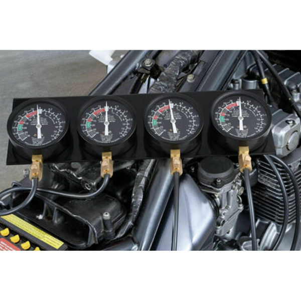 Coffret de test d'injecteurs avec 4 manomètres, 26 pcs BT581200 Brilliant Tools
