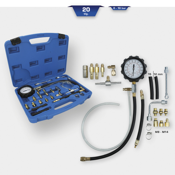 Coffret de contrôle d'injection carburant, 20 pcs BT581350 Brilliant Tools