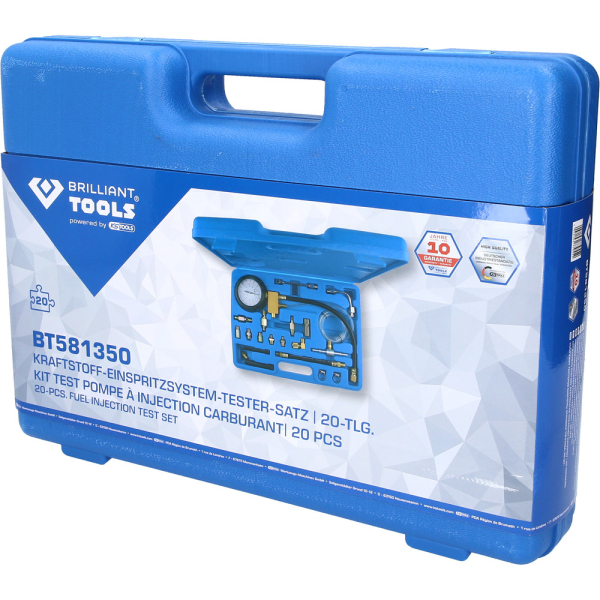 Coffret de contrôle d'injection carburant, 20 pcs BT581350 Brilliant Tools