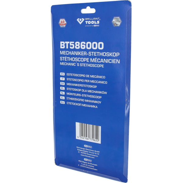 Stéthoscope de mécanicien BT586000 Brilliant Tools