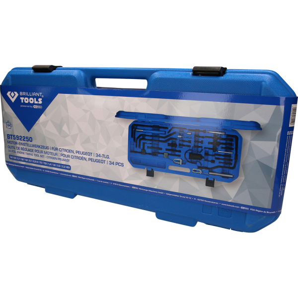 Jeu d’outils de calage pour PSA, 36 pcs BT592250 Brilliant Tools