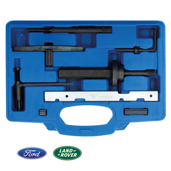 Jeu d'outils de calage pour Ford 1.8 TDDI, TDCI, 8 pcs BT593000 Brilliant Tools