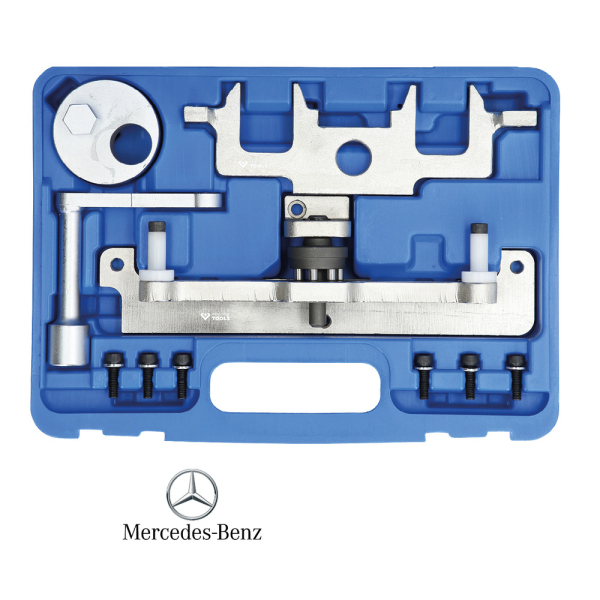 Jeu d'outils de montage de chaine de distribution pour moteur Mercedes OM651, 11 pcs BT593585 Brilliant Tools