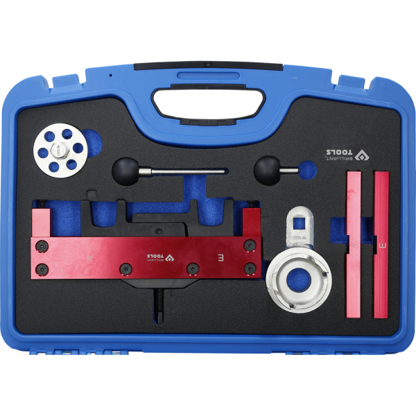 Jeu d'outils de calage pour Porsche 911, Cayman, Boxster, moteur MA1, 7 pcs BT594420 Brilliant Tools