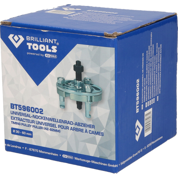 Extracteur universel 3 griffes pour poulie d'arbre à cames BT596002 Brilliant Tools
