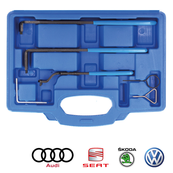 Jeu de clés pour galets tendeurs de courroie VAG, 6 pcs BT597600 Brilliant Tools