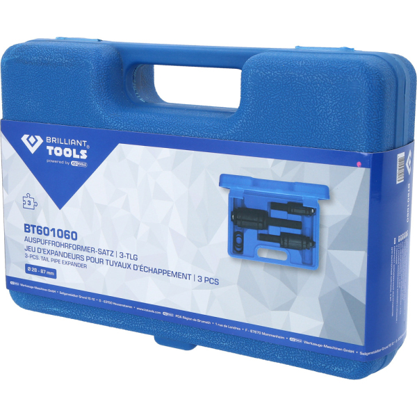 Jeu d’expandeurs pour tuyaux d’échappement, 3 pcs BT601060 Brilliant Tools