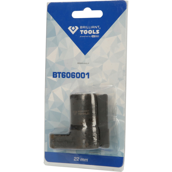 Douille pour sondes Lambda plate 1/2'', 22mm BT606001 Brilliant Tools
