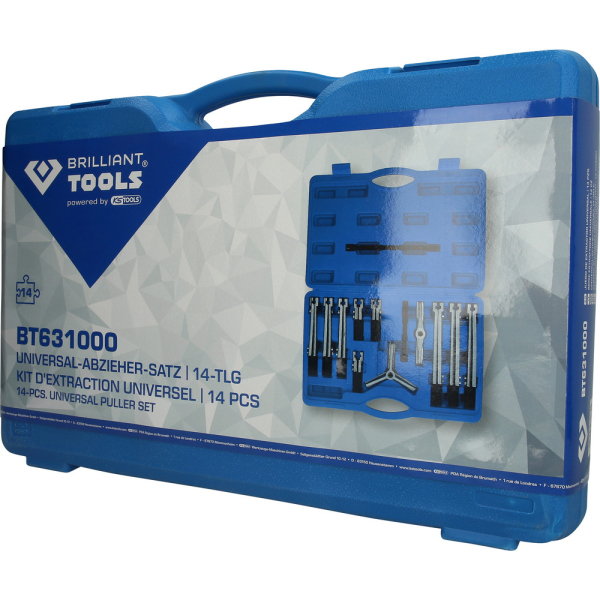 Coffret d'extrateur universel, 14 pcs BT631000 Brilliant Tools