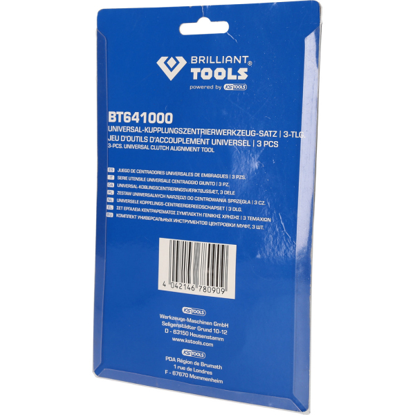 Centreur d'embrayage universel, 3 pcs BT641000 Brilliant Tools