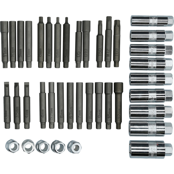 Coffret d’outils pour amortisseur, 39 pcs BT651050 Brilliant Tools
