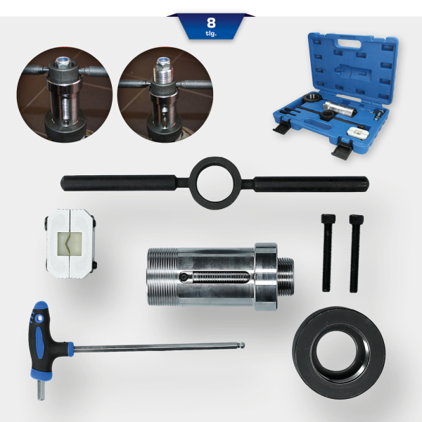 Outil de montage pour amortisseur et ressort, 8 pcs BT651100 Brilliant Tools