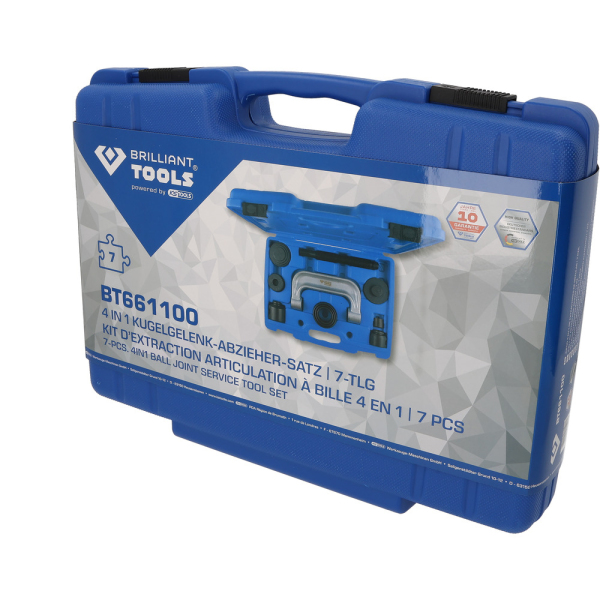 Jeu d'extracteur de rotules 4 en 1, 9 pcs BT661100 Brilliant Tools