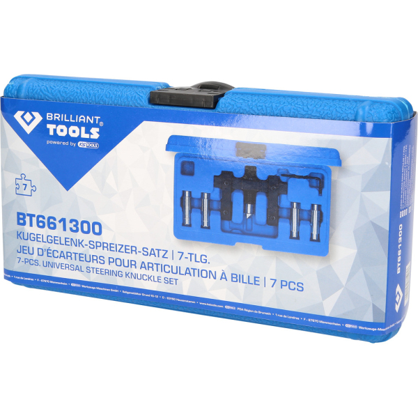 Jeu d'écarteurs de rotule, 7 pcs BT661300 Brilliant Tools