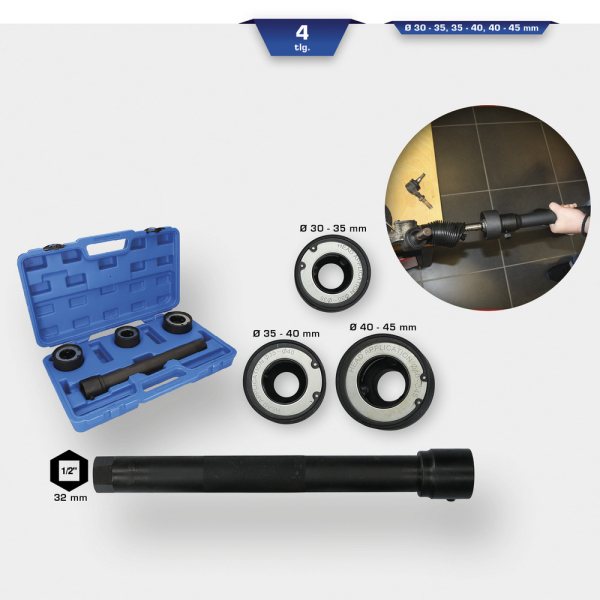 Jeu d’outils pour barre d’accouplement, 4 pcs BT661350 Brilliant Tools