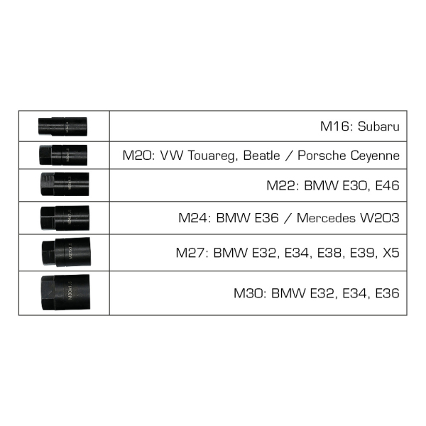 Coffret de montage pour cardans BT671050 Brilliant Tools