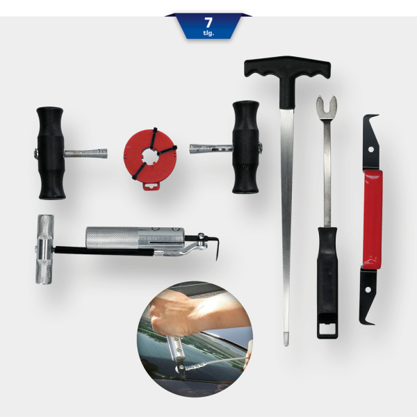 Jeu de démontage de pare-brise, 7 pcs BT681100 Brilliant Tools