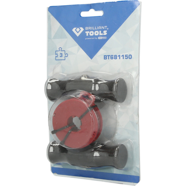 Poignées avec fil pour découpe de joint de vitrage, 3 pcs BT681150 Brilliant Tools
