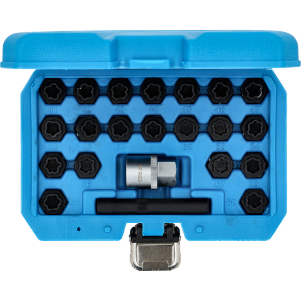 Coffret d'assortiment de douilles pour écrous antivols, BMW, 22 pcs BT691050 Brilliant Tools