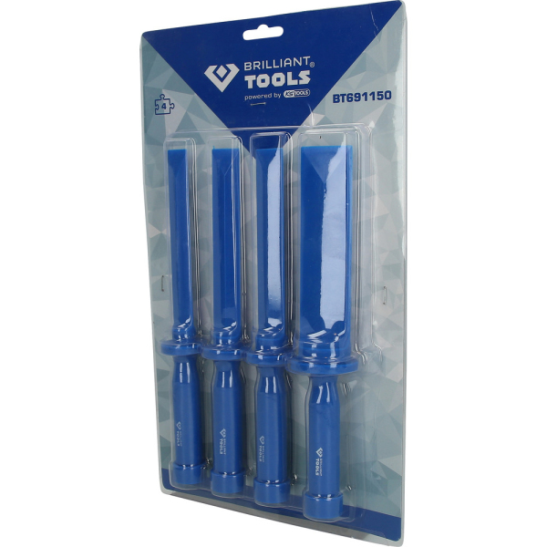 Jeu de grattoirs en plastique, 4 pcs BT691150 Brilliant Tools