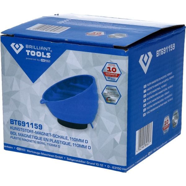 Bol magnétique en plastique, Ø11cm BT691159 Brilliant Tools