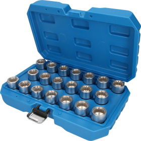 Coffret de démontage d'écrous antivols Porsche, 21 pcs BT691330 Brilliant Tools