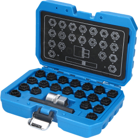 Coffret de démontage d'écrous antivols Audi , 22 pcs BT691360 Brilliant Tools