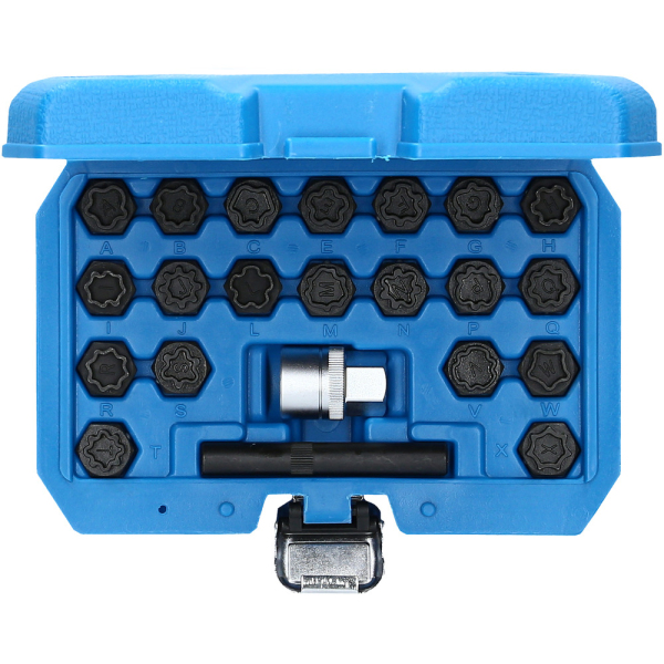 Coffret de démontage d'écrous antivols Audi , 22 pcs BT691360 Brilliant Tools