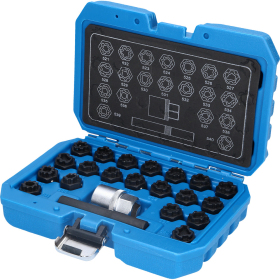 Coffret de démontage d'écrous antivolsVW, 22 pcs BT691390 Brilliant Tools