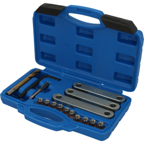 Coffret de réparation pour filetage de frein, M9 x 1,25, 16 pcs BT701100 Brilliant Tools