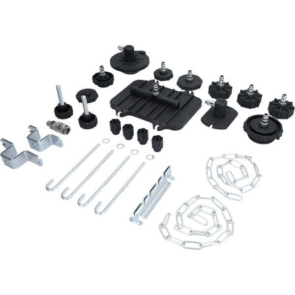 Jeu d'adaptateurs universels pour purgeur de frein, 20 pcs BT701220 Brilliant Tools