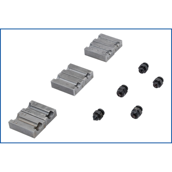 Appareil à collets pour conduites de frein avec vérin hydraulique, 16 pcs BT701300 Brilliant Tools