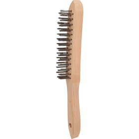 Brosse métallique acier inoxydable à 3 rangées, 290mm BT706003 Brilliant Tools