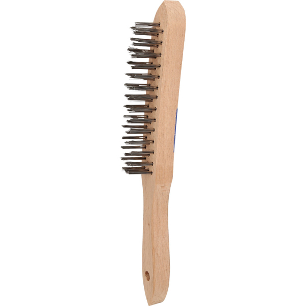 Brosse métallique acier inoxydable à 3 rangées, 290mm BT706003 Brilliant Tools