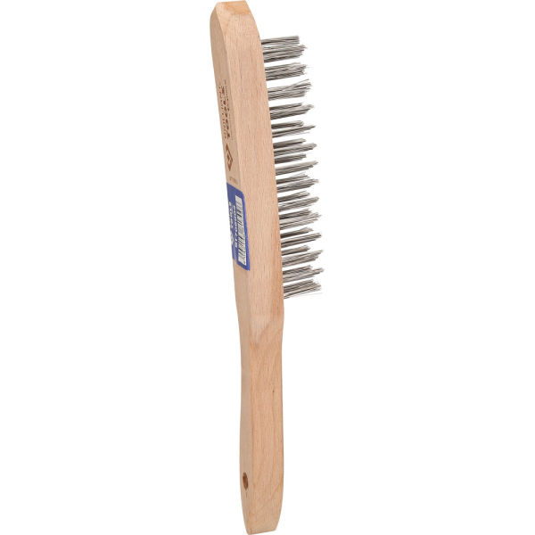Brosse métallique acier inoxydable à 3 rangées, 290mm BT706003 Brilliant Tools