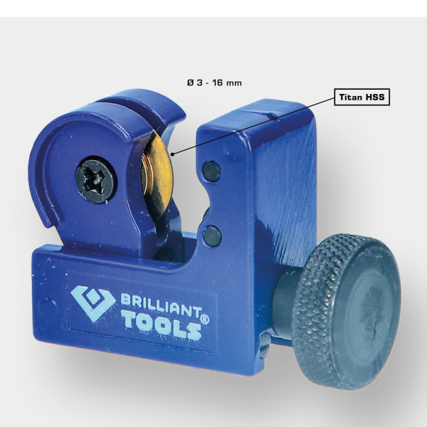 Mini coupe-tube, Ø 3-16mm BT706004 Brilliant Tools