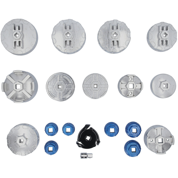 Jeu de clés pour filtre à huile , 19 pcs BT711010 Brilliant Tools