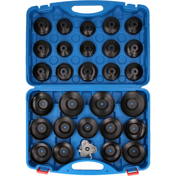 Coffret de cloches pour filtre à huile, 30 pcs BT711050 Brilliant Tools