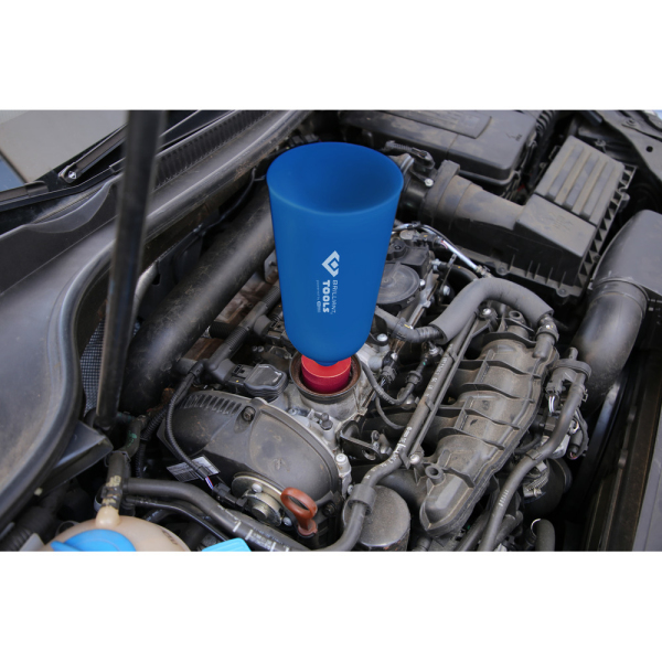 Entonnoir de remplissage d'huile avec adaptateur pour VAG BT711130 Brilliant Tools